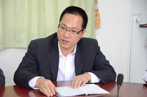 黄助理代表讲话