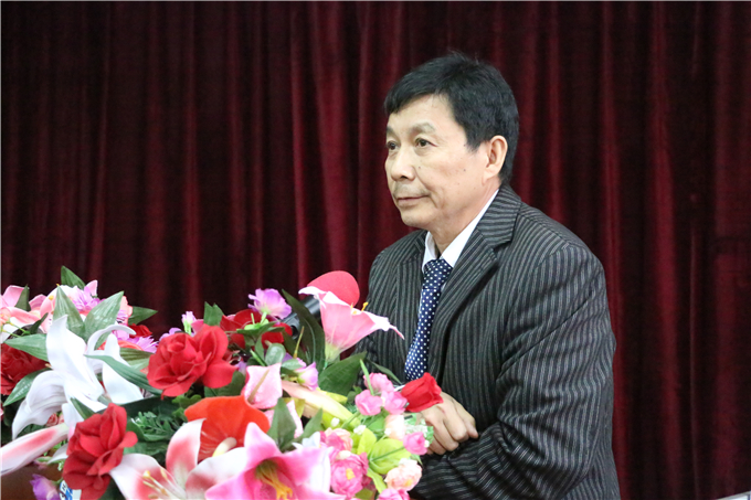 院长助理刘教林致辞