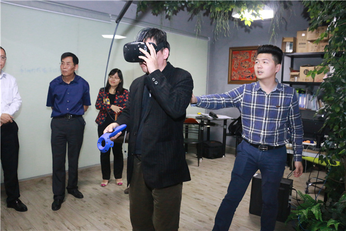 参观VR建模中心